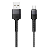 Кабель Joyroom S-M363 King Kong USB Type-C 2.4A 1.2м черный                                         