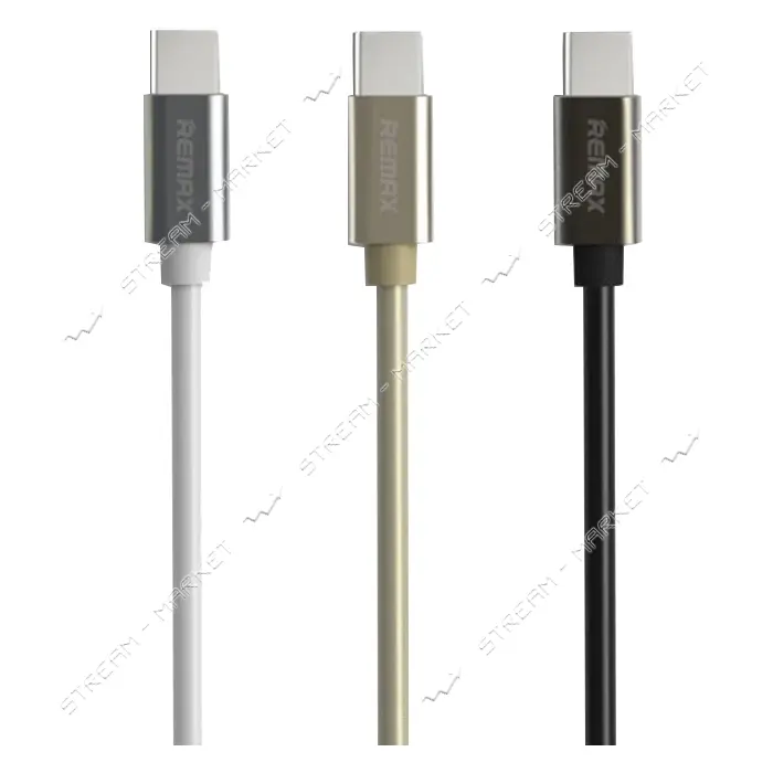 Кабель Remax RC-054a Emperor USB Type-C 2.1A 1м золото