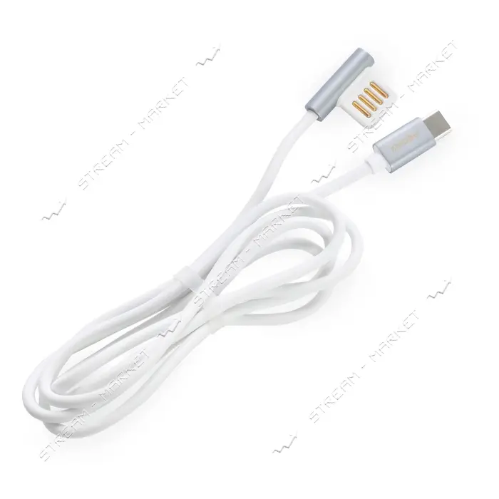 Кабель Remax RC-054a Emperor USB Type-C 2.1A 1м серебро