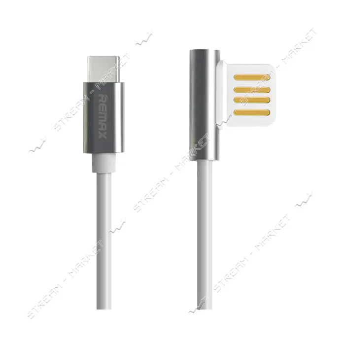 Кабель Remax RC-054a Emperor USB Type-C 2.1A 1м серебро