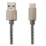 Кабель Remax RC-110a Gefon series USB Type-C 2.1A 1м серый                                          