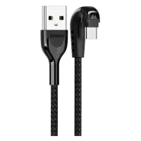 Кабель Remax RC-097 Heymanba Series USB Type-C 3A 1м чорний                                         