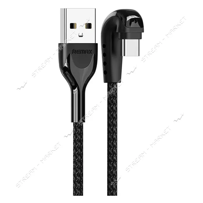 Кабель Remax RC-097 Heymanba Series USB Type-C 3A 1м черный                                         