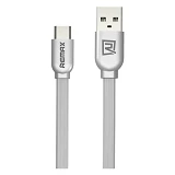 Кабель Remax RC-047a USB Type-C 2.1A 1м серый                                                       