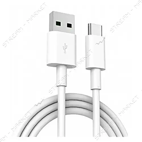 Автомобильное зарядное устройство Aspor A903 5V/3.4A 2USB плюс Type-C кабель белое