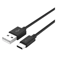 Кабель Yoobao YB-CA2 USB Type-C 2.4A 1м чорний                                                      