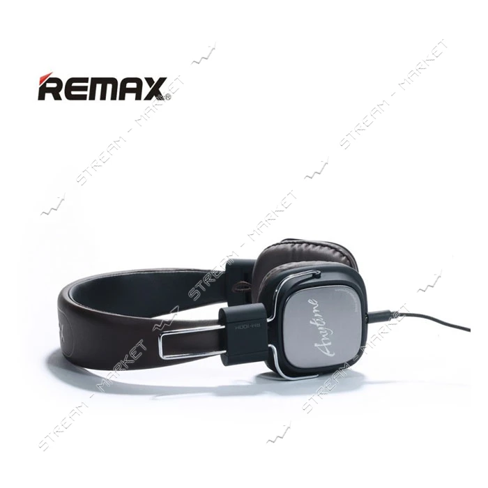 Наушники проводные Remax RM-100H коричневые                                                         