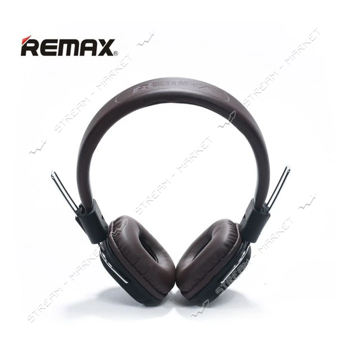Наушники проводные Remax RM-100H коричневые                                                         
