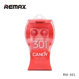 Навушники дротові Remax RM-301 Candy червоні                                                        