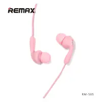 Наушники проводные Remax RM-505 Candy розовые                                                       