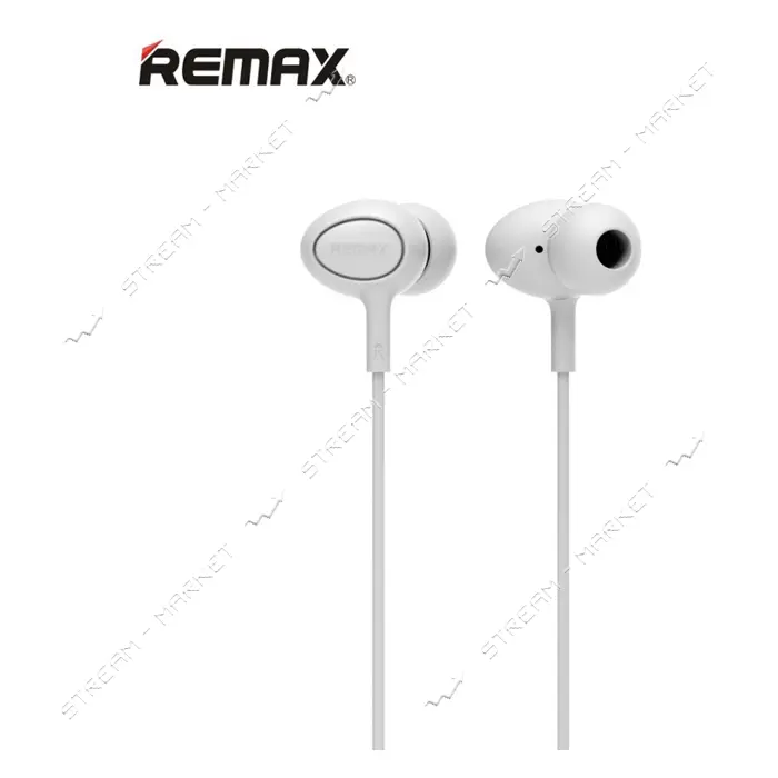 Проводные наушники Remax RM-515 белые                                                               