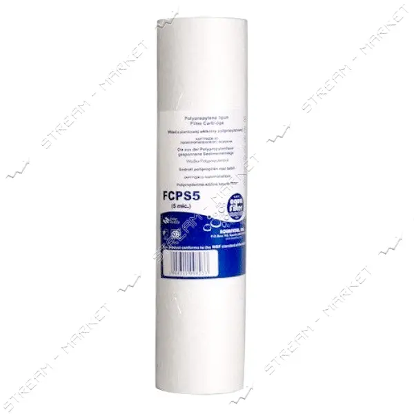 Картридж Aquafilter из вспененного полипропилена 5мкм 2.5"х10"FCPS5