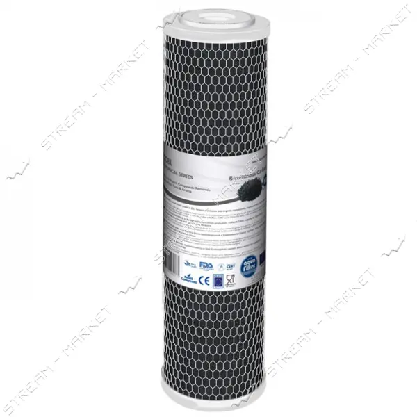 Картридж Aquafilter из спеченного активированного угля 2.5"х10" FCCBL                               