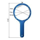 Ключ для двухсоставной колбы типа DР 10"                                                            