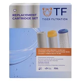 Набор картриджей TF Tiger Filtration полипропилен гранулированный уголь брикетированный уголь