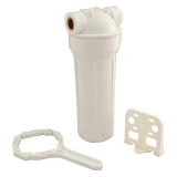 Фильтр магистральный 1/2" 2P без картриджа держатель плюс ключ аналог Бриз белый