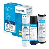 Комплект картриджей Ecosoft CМV3ECO Жесткость пена плюс жесткость хлор уголь