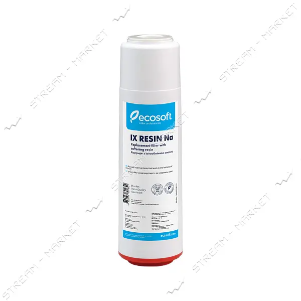 Картридж умягчение Ecosoft CМV2510ECO 2.5"x10" ионообменная смола