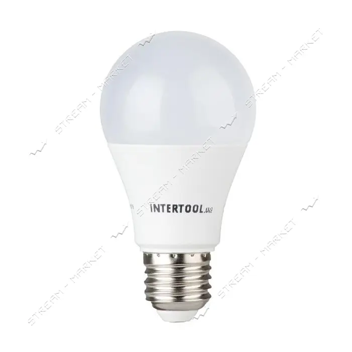 Лампа светодиодная Intertool LL-0015 А60 Е27 12Вт 150-300В 4000К                                    