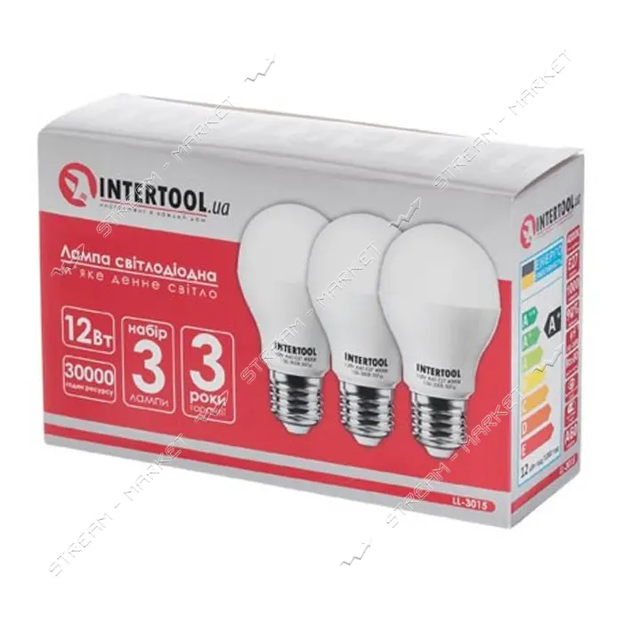 Набор светодиодных ламп Intertool LL-3015 3шт