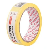 Лента малярная Intertool DM-3020 30мм х 20м желтая 8шт