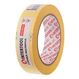 Лента малярная Intertool DM-3040 30мм х 40м желтая 8шт