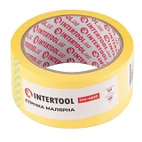 Лента малярная Intertool DM-4820 48мм х 20м желтая 4шт