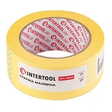 Лента малярная Intertool DM-4840 48мм х 40м желтая 4шт