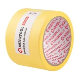 Лента малярная Intertool DM-7220 72мм х 20м желтая 2шт                                              