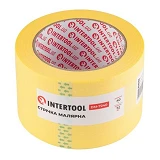 Лента малярная Intertool DM-7240 72мм х 40м желтая 2шт
