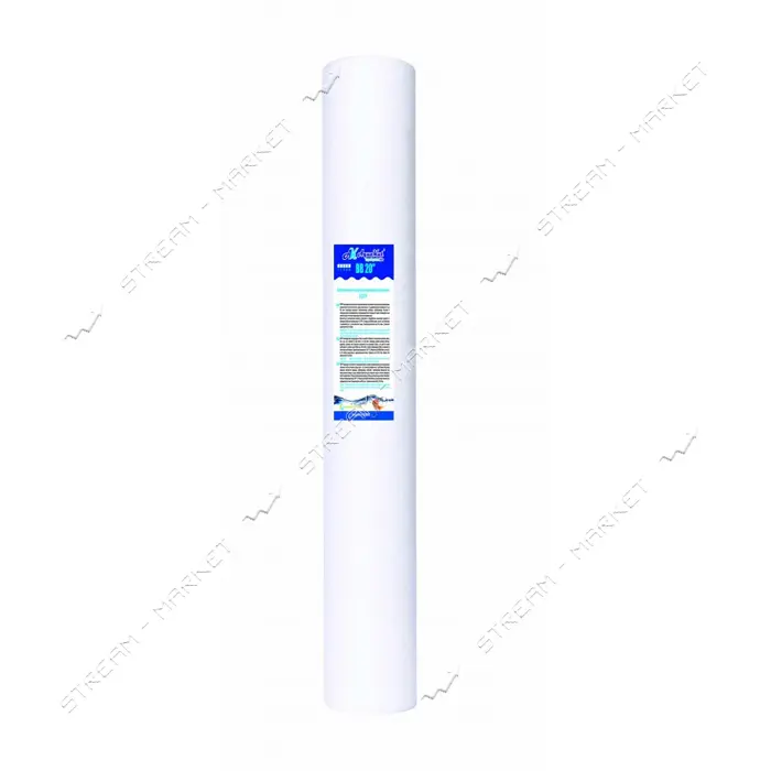 Картридж из вспененного полипропиленового волокна AQUAKUT 5 мкм ВВ 20" Slim 2 1/2" FCPP