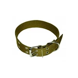 Ошейник Alan для животных 2.5х45см брезент двойной с пряжкой                                        