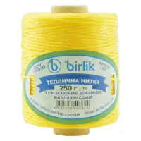 Пакетная нить Birlik 250г 350м желтая                                                               