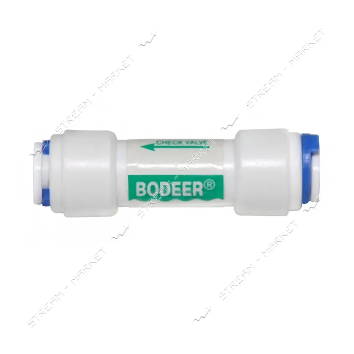Обратный клапан прямой 1/4"QC-1/4"QC