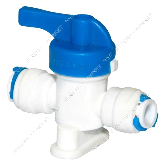 Кран промывки DCC-025 1/4"QС - 1/4"QС                                                               