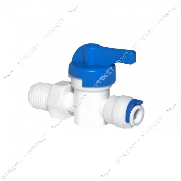Кран промывки DCC-029 B НР - QC 3/8" НР - 3/8" QC