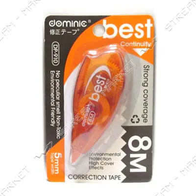 Корректор-лента Dominic 910-DP 8 м х 5 мм