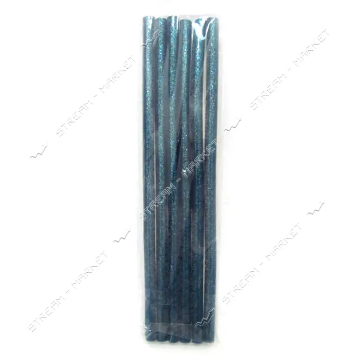 Стержни клеевые 0252-BL Blue 7х180 мм 6 шт c блестками