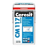 Клей для мрамора и мозаики Ceresit СМ 117 Marble Mosaic 5кг white                                   