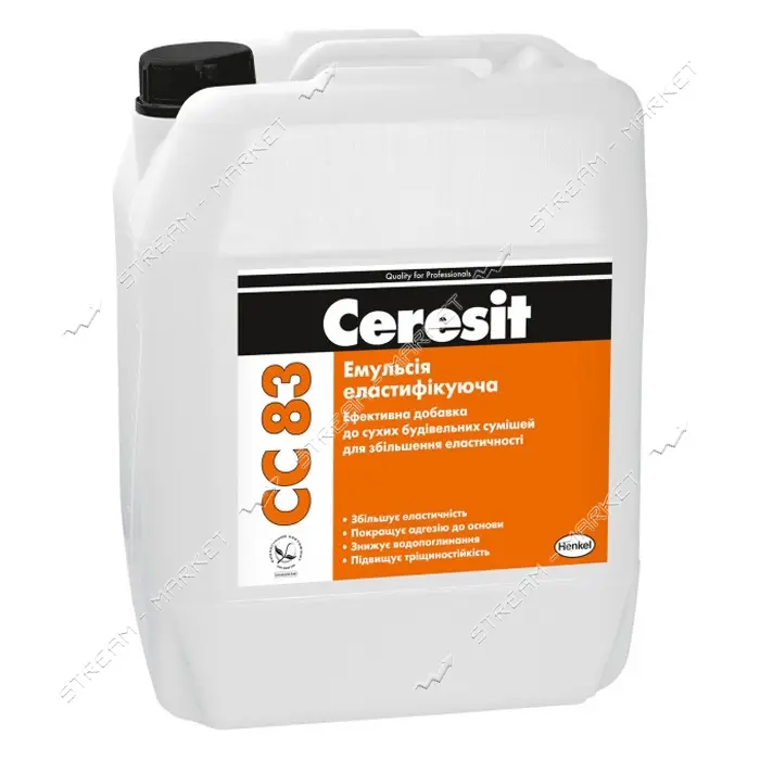 Эластичная эмульсия эластификатор Ceresit CC 83 2л                                                  