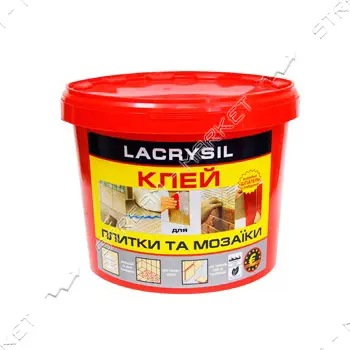 Клей акриловый для мозаики и плитки Lacrysil контактный 1.5кг                                       