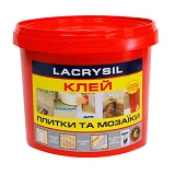 Клей акриловый для мозаики и плитки Lacrysil контактный 3кг