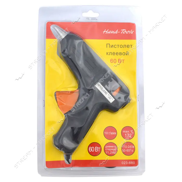 Пистолет клеевой Hand-Tools 60Вт к стержням 11.2мм                                                  