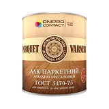 Лак паркетный Днепр-Контакт алкидно-уретановый 2.2кг                                                