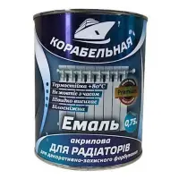 Краска акриловая радиаторная Корабельная 0.4кг                                                      