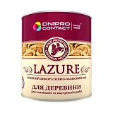 Лазурь для дерева Днепр-Контакт 0.65кг каштан                                                       