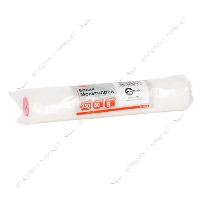 Валик Intertool KT-4018 Мольтопрен 250x50x8мм                                                       
