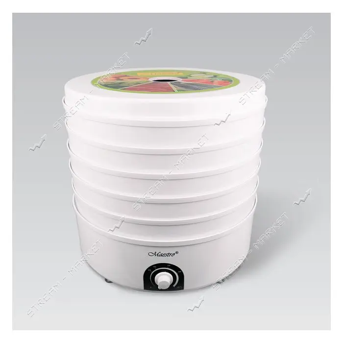 Сушка для овощей и фруктов Maestro MR-766 520Вт 5 ярусов