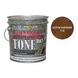 Краска 3 в 1 молотковая Fantazia Hammer tone 116 0.75л коричневый                                   