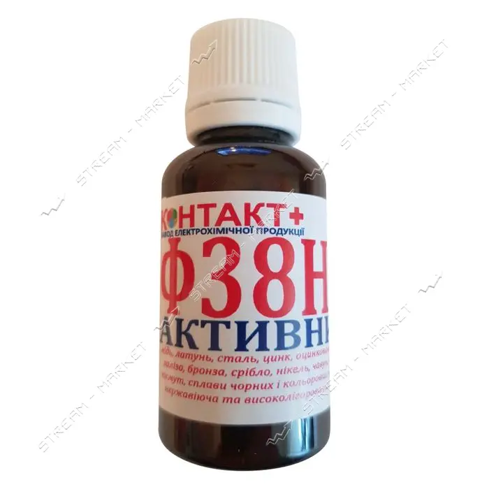 Флюс паяльный Контакт плюс Ф38Н Активный 25мл